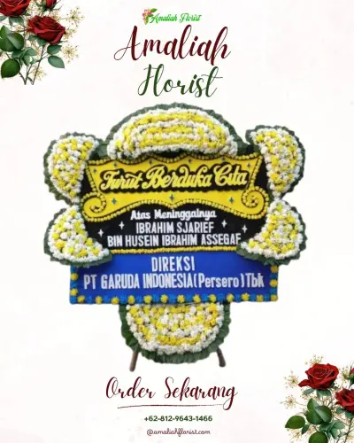 Papan Bunga Duka di Rawa Boni